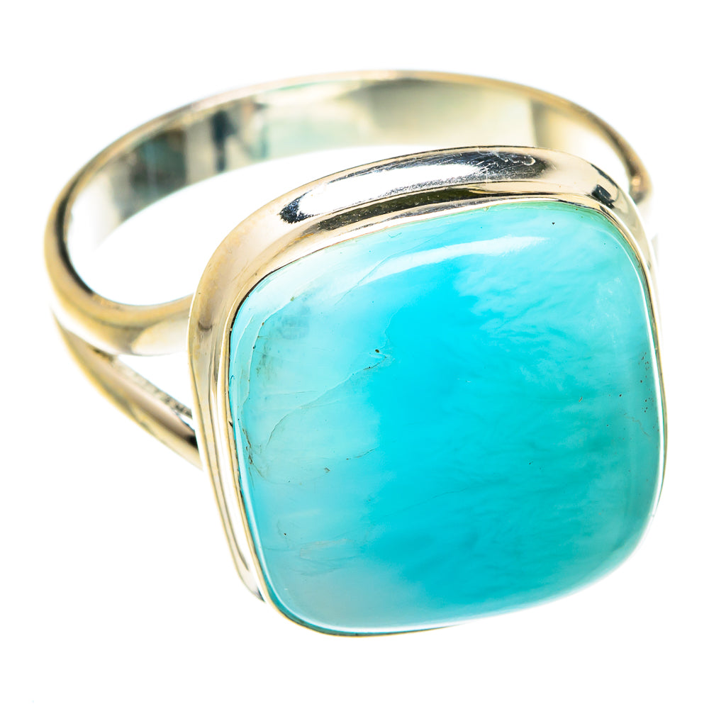 Larimar Rings handcrafted by Anasilvercos - RING75773