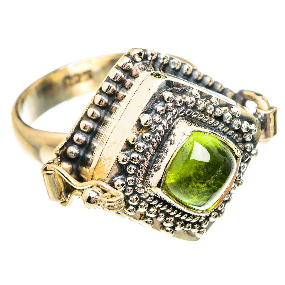 Peridot Rings handcrafted by Anasilvercos - RING75833