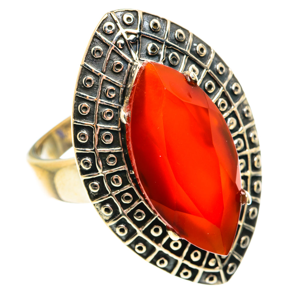 Red Onyx Rings handcrafted by Anasilvercos - RING75836