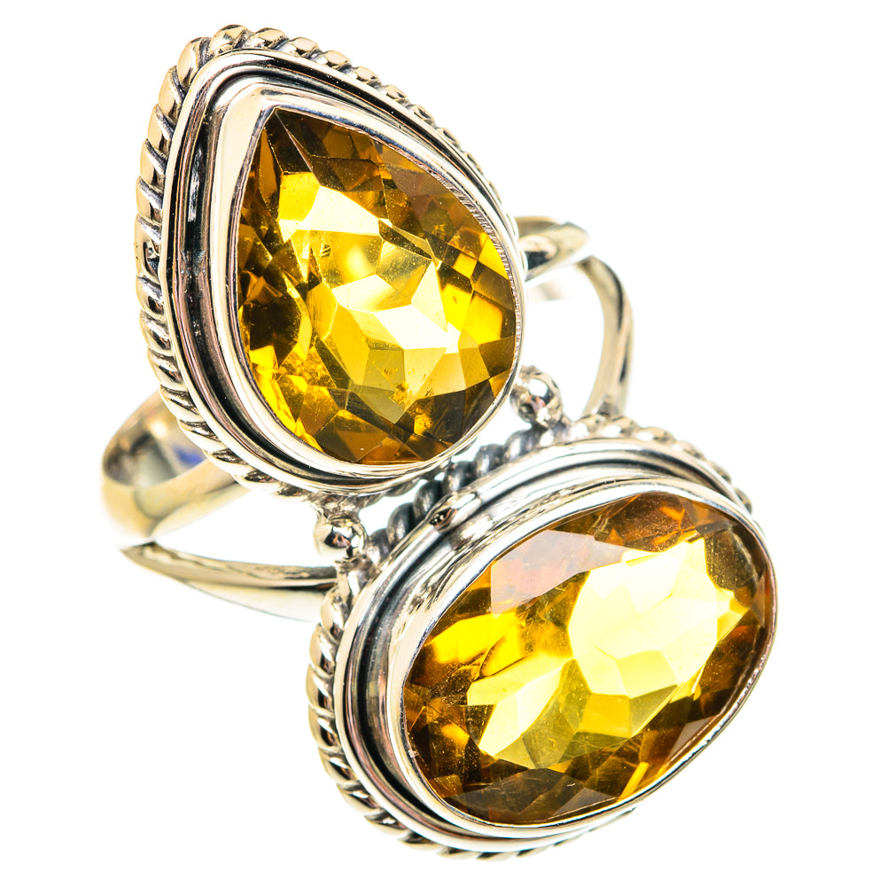 Citrine Rings handcrafted by Anasilvercos - RING75837