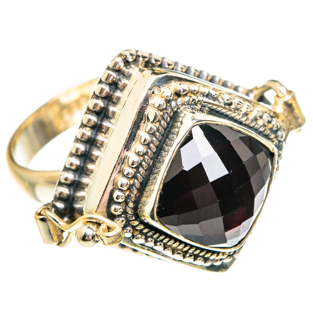 Garnet Rings handcrafted by Anasilvercos - RING75844