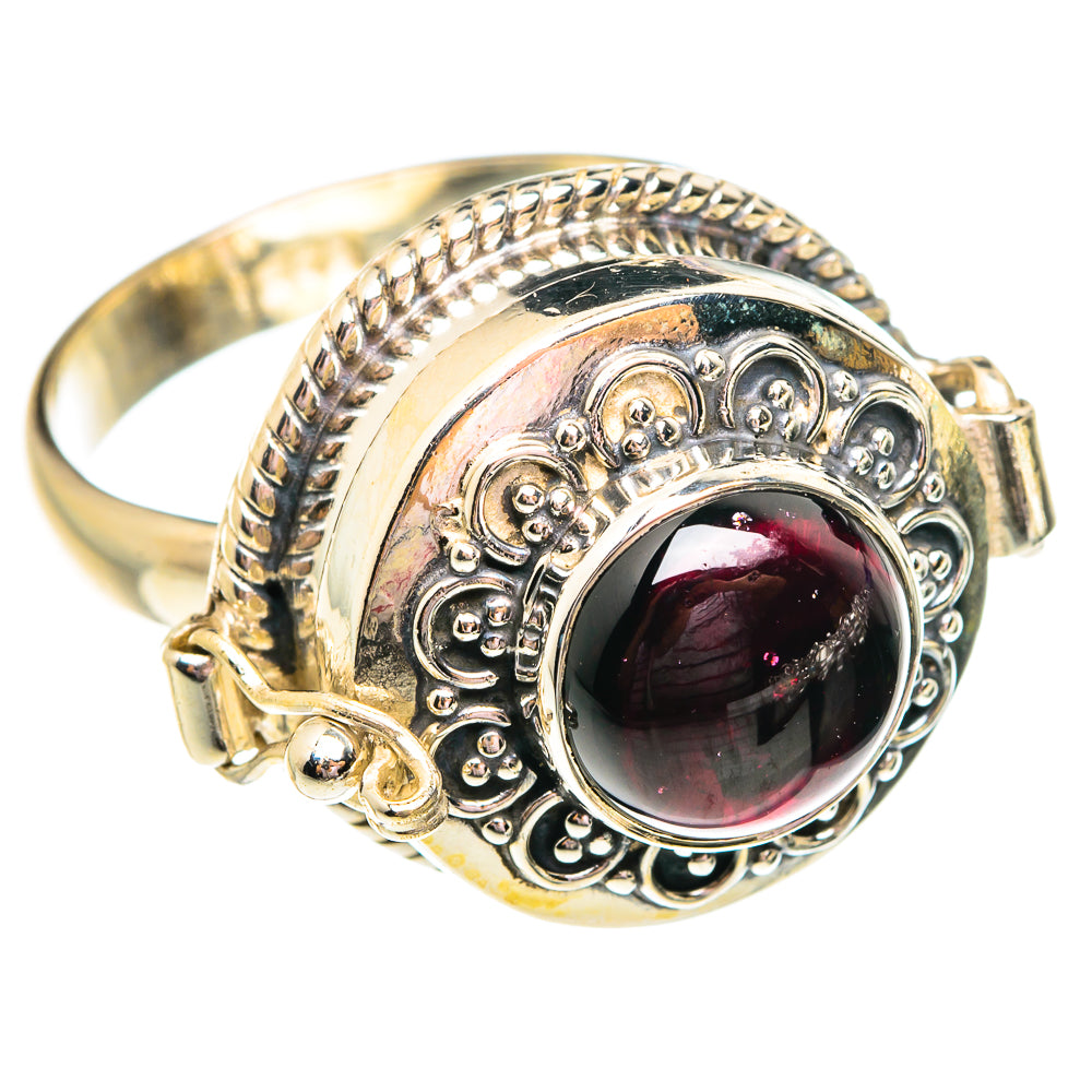Garnet Rings handcrafted by Anasilvercos - RING75846