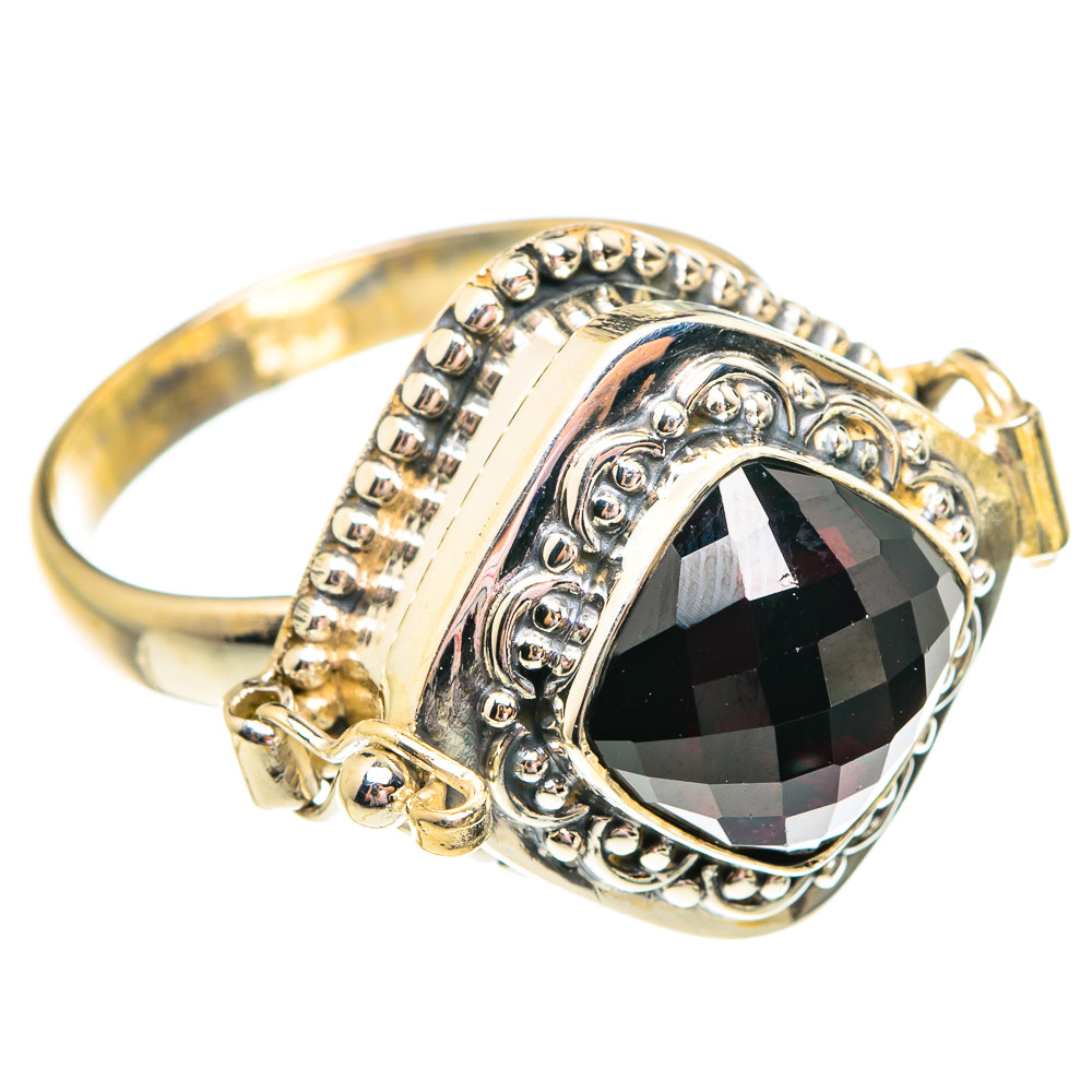 Garnet Rings handcrafted by Anasilvercos - RING75847