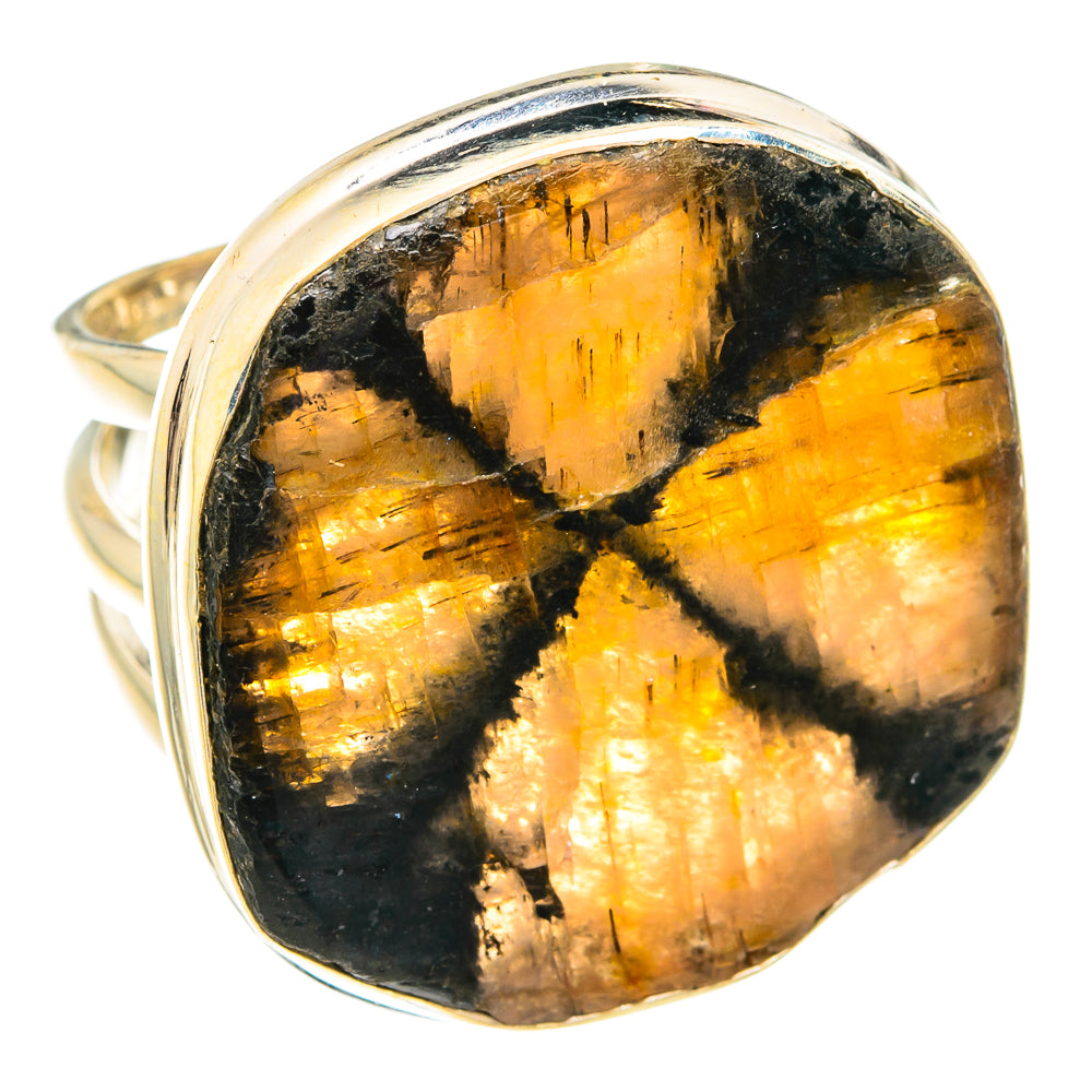 Chiastolite Rings handcrafted by Anasilvercos - RING75875