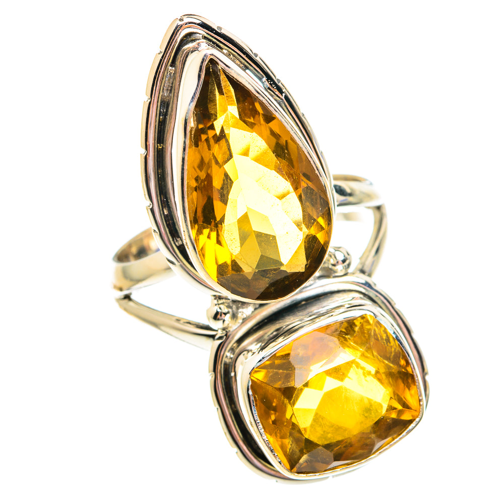 Citrine Rings handcrafted by Anasilvercos - RING75876