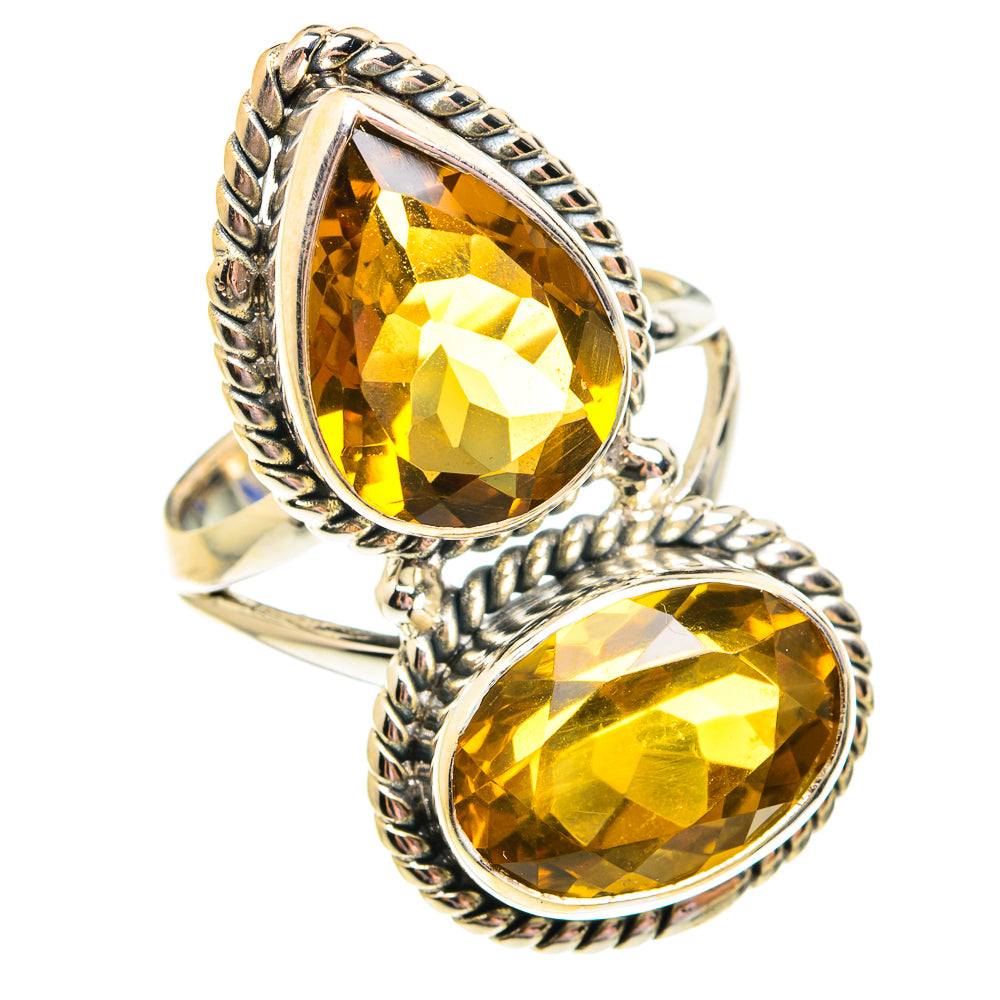 Citrine Rings handcrafted by Anasilvercos - RING75877