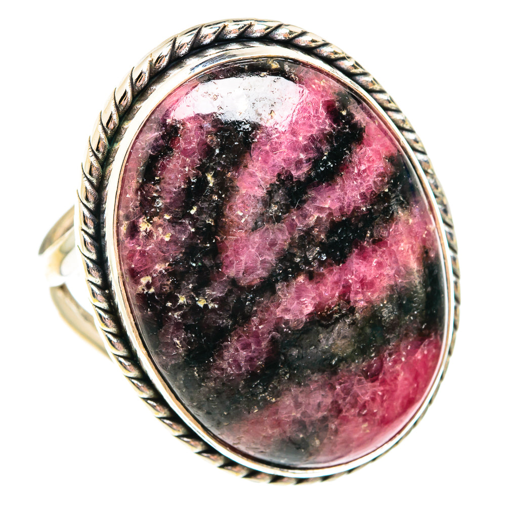 Rhodonite Rings handcrafted by Anasilvercos - RING75882