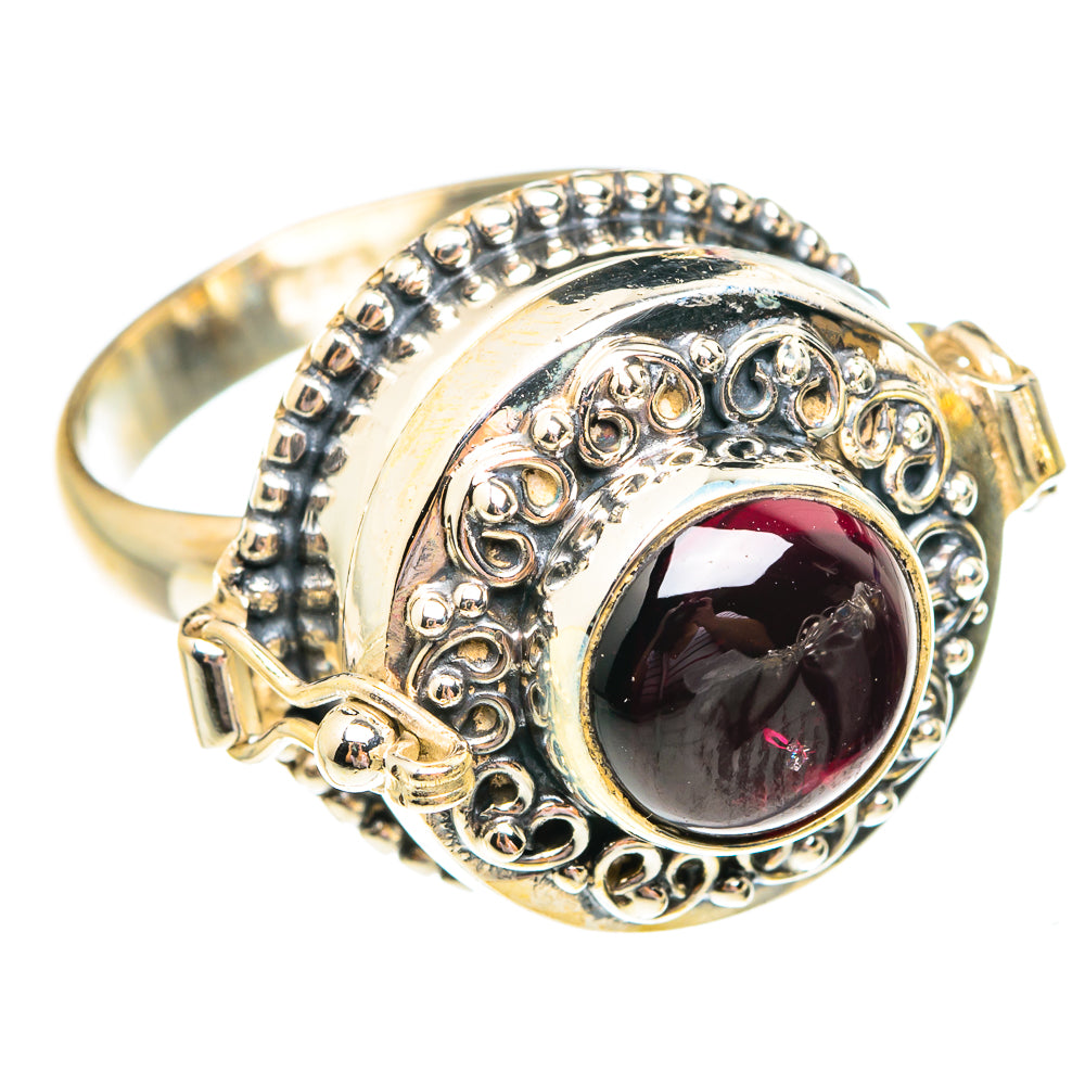 Garnet Rings handcrafted by Anasilvercos - RING75884