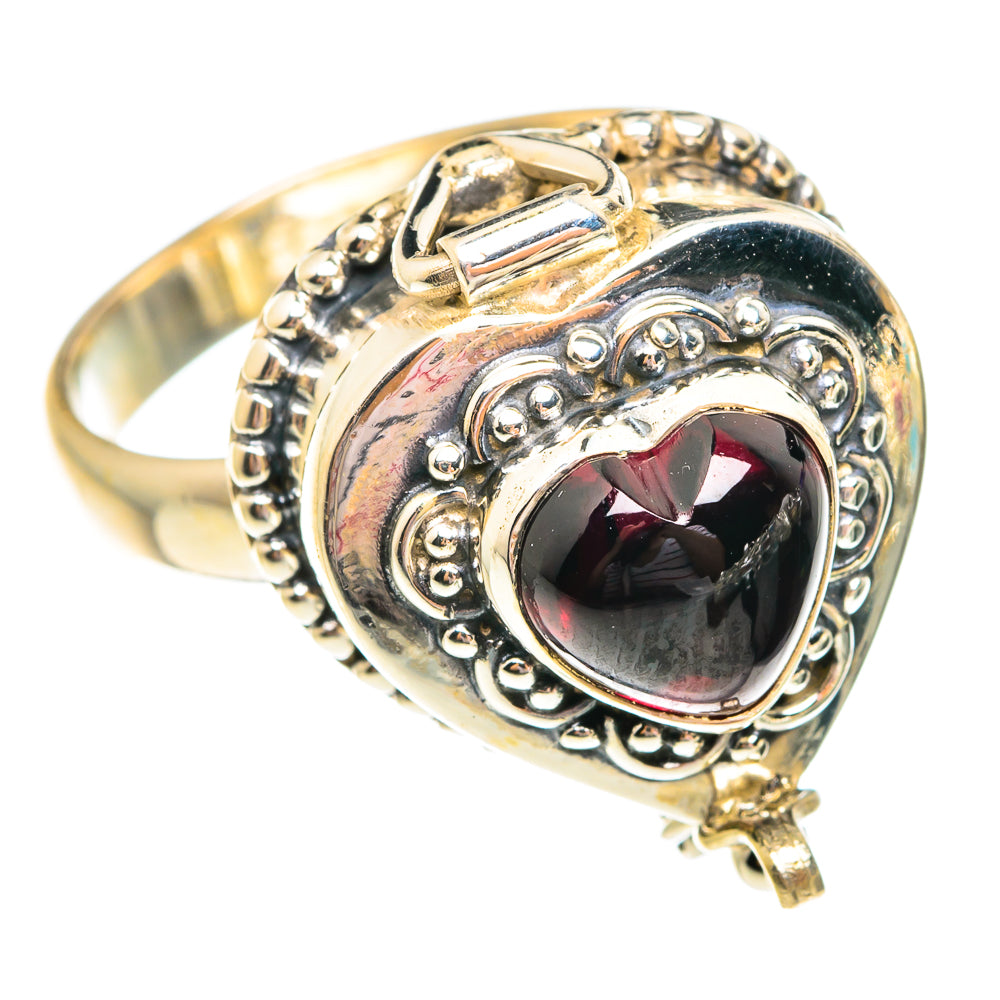 Garnet Rings handcrafted by Anasilvercos - RING75885