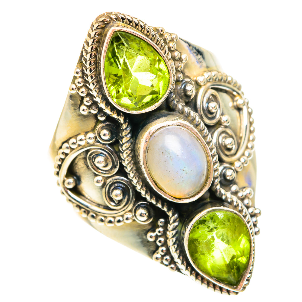 Ethiopian Opal Rings handcrafted by Anasilvercos - RING75891