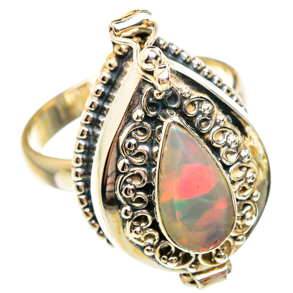 Ethiopian Opal Rings handcrafted by Anasilvercos - RING75893