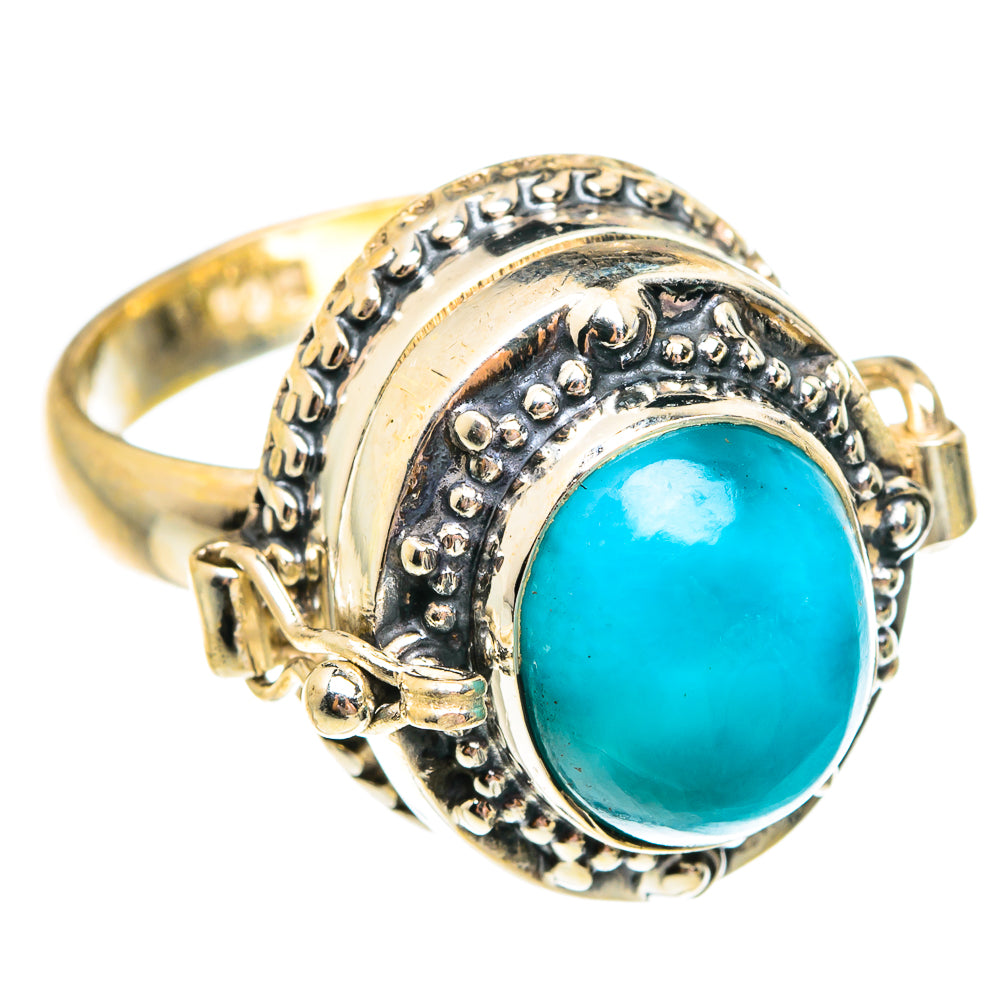 Larimar Rings handcrafted by Anasilvercos - RING75900
