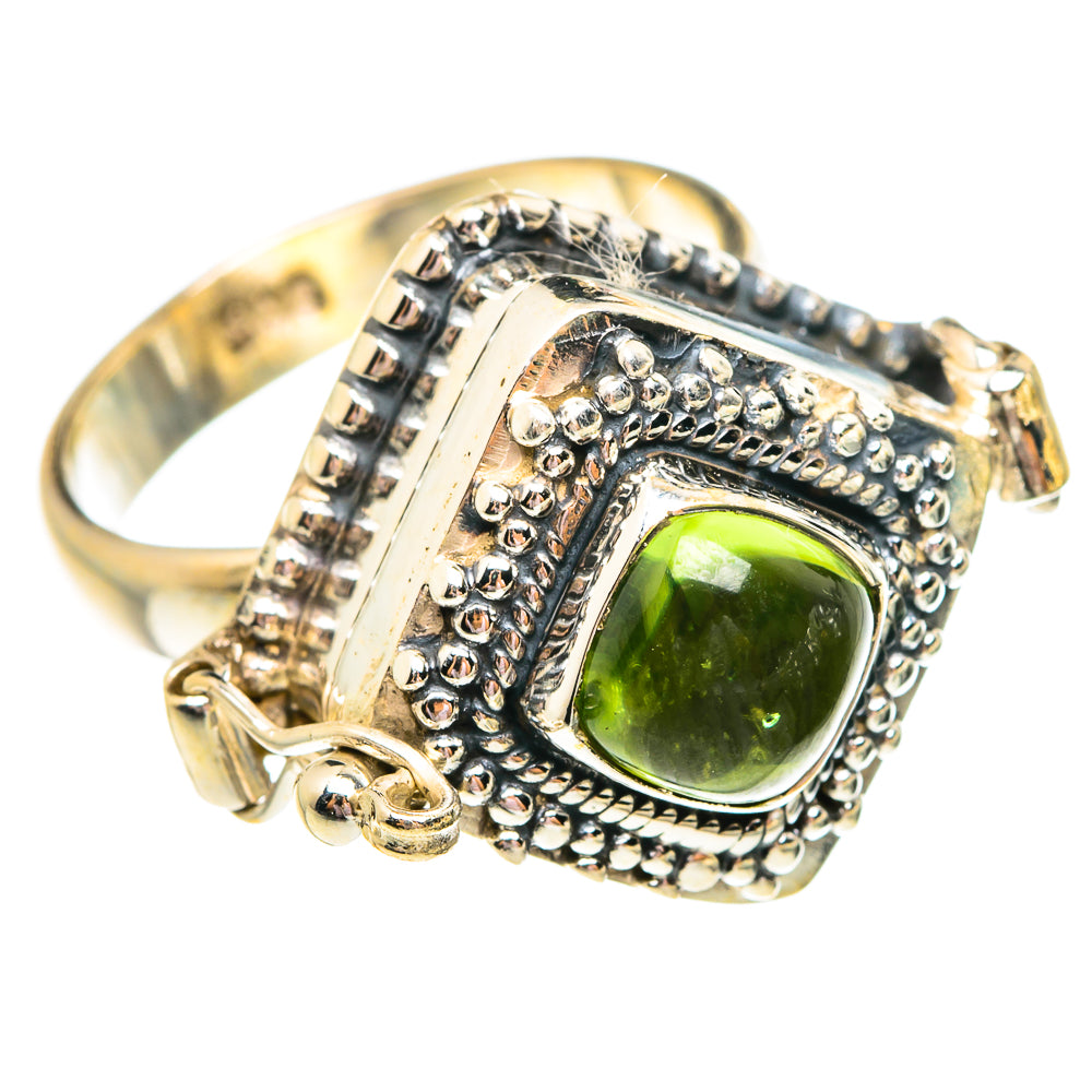 Peridot Rings handcrafted by Anasilvercos - RING75907