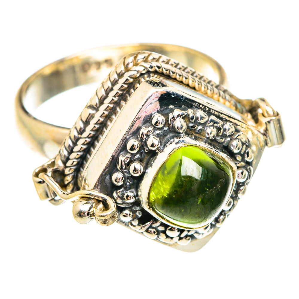 Peridot Rings handcrafted by Anasilvercos - RING75908