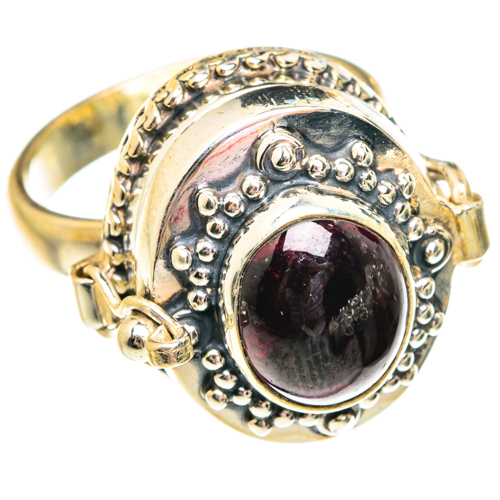 Garnet Rings handcrafted by Anasilvercos - RING75916