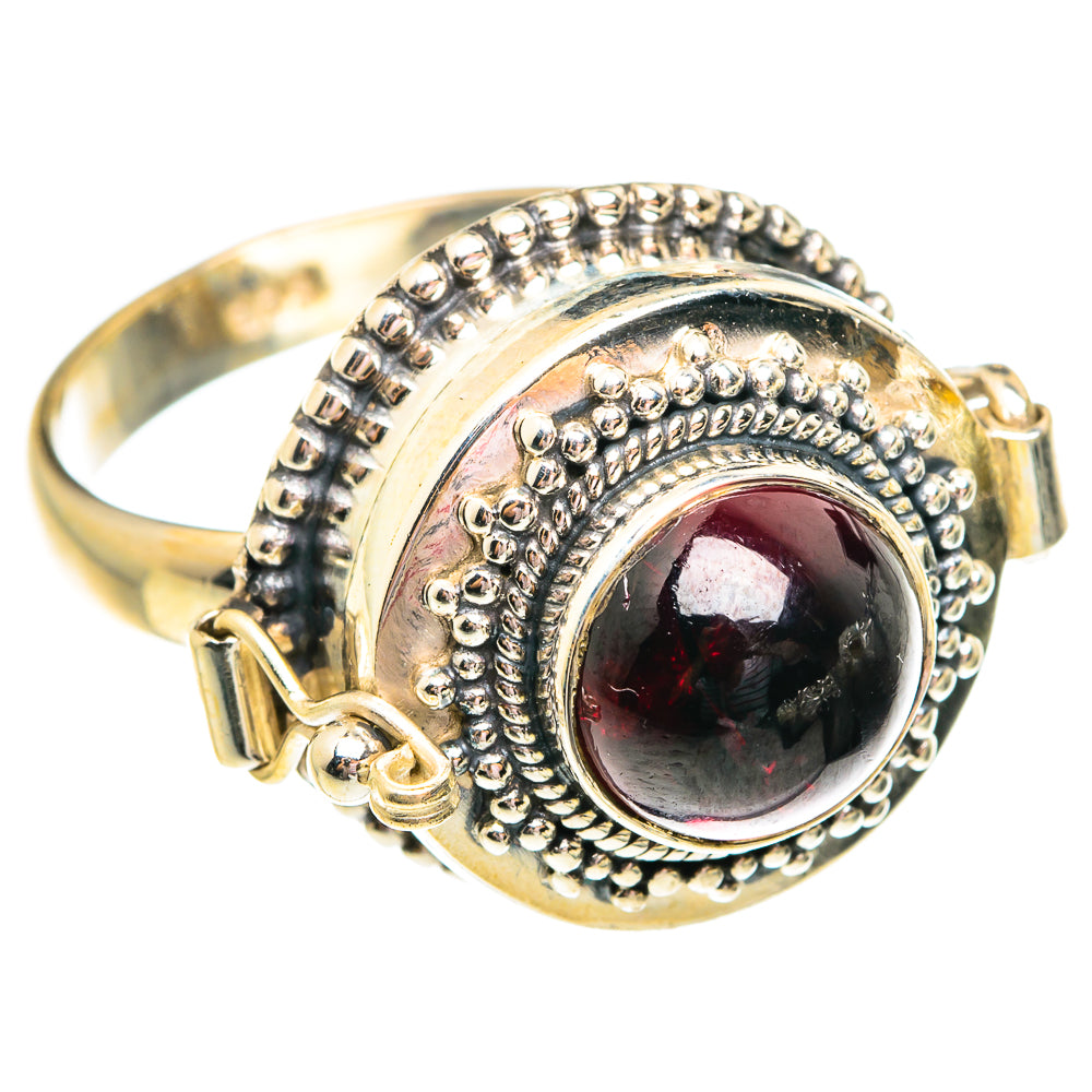 Garnet Rings handcrafted by Anasilvercos - RING75917