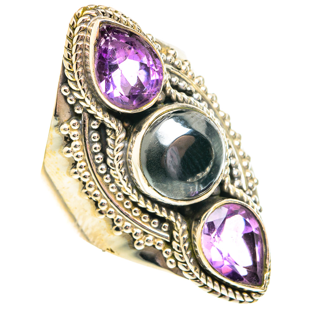 Hematite Rings handcrafted by Anasilvercos - RING75918