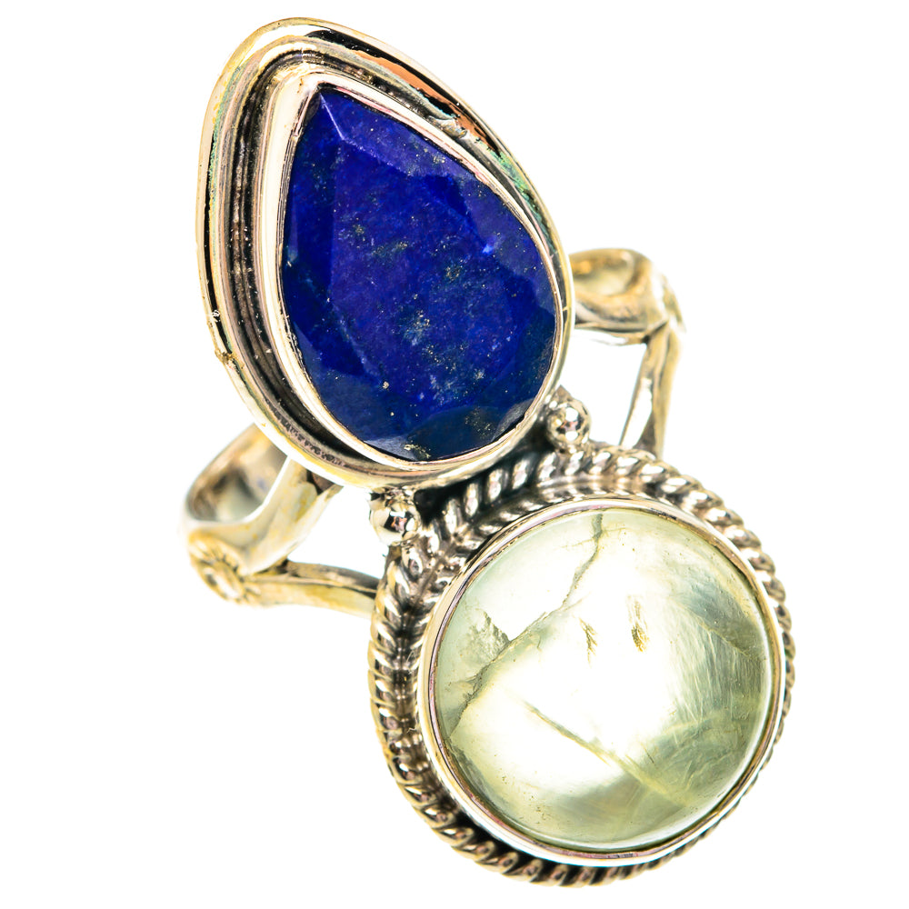 Lapis Lazuli Rings handcrafted by Anasilvercos - RING75919