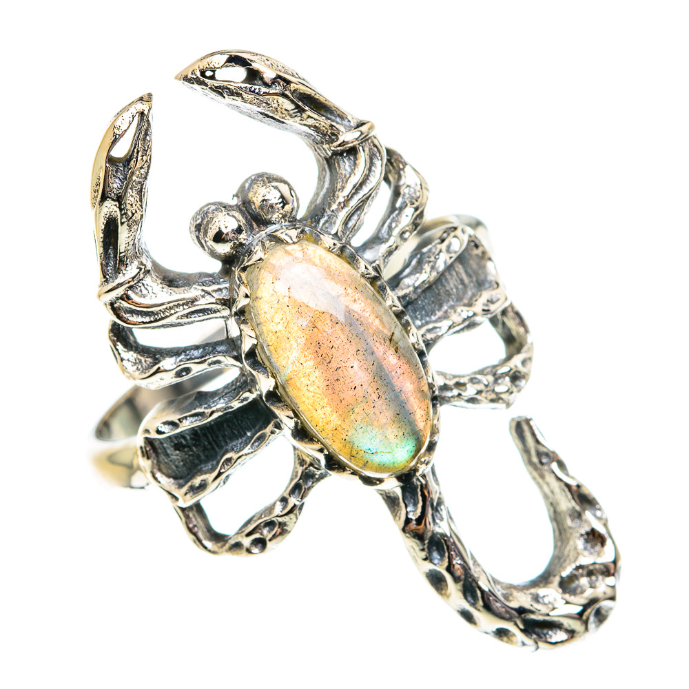 Labradorite Rings handcrafted by Anasilvercos - RING75922