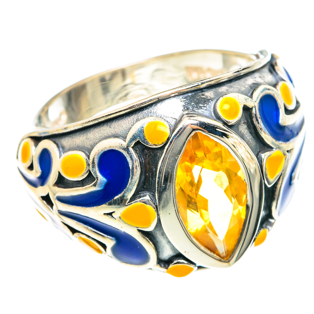Citrine Rings handcrafted by Anasilvercos - RING75946