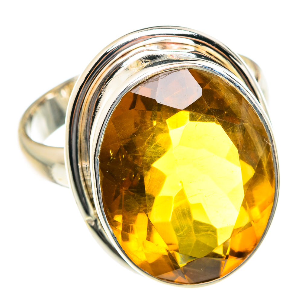 Mandarin Citrine Rings handcrafted by Anasilvercos - RING75958