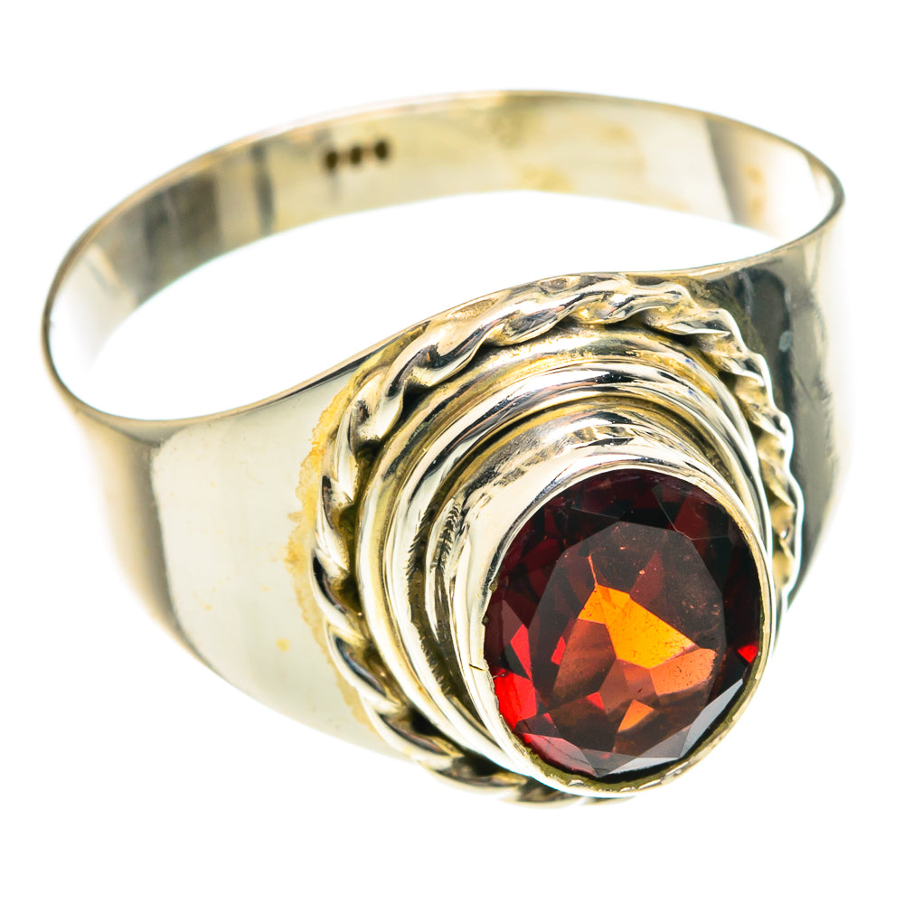 Garnet Rings handcrafted by Anasilvercos - RING75988