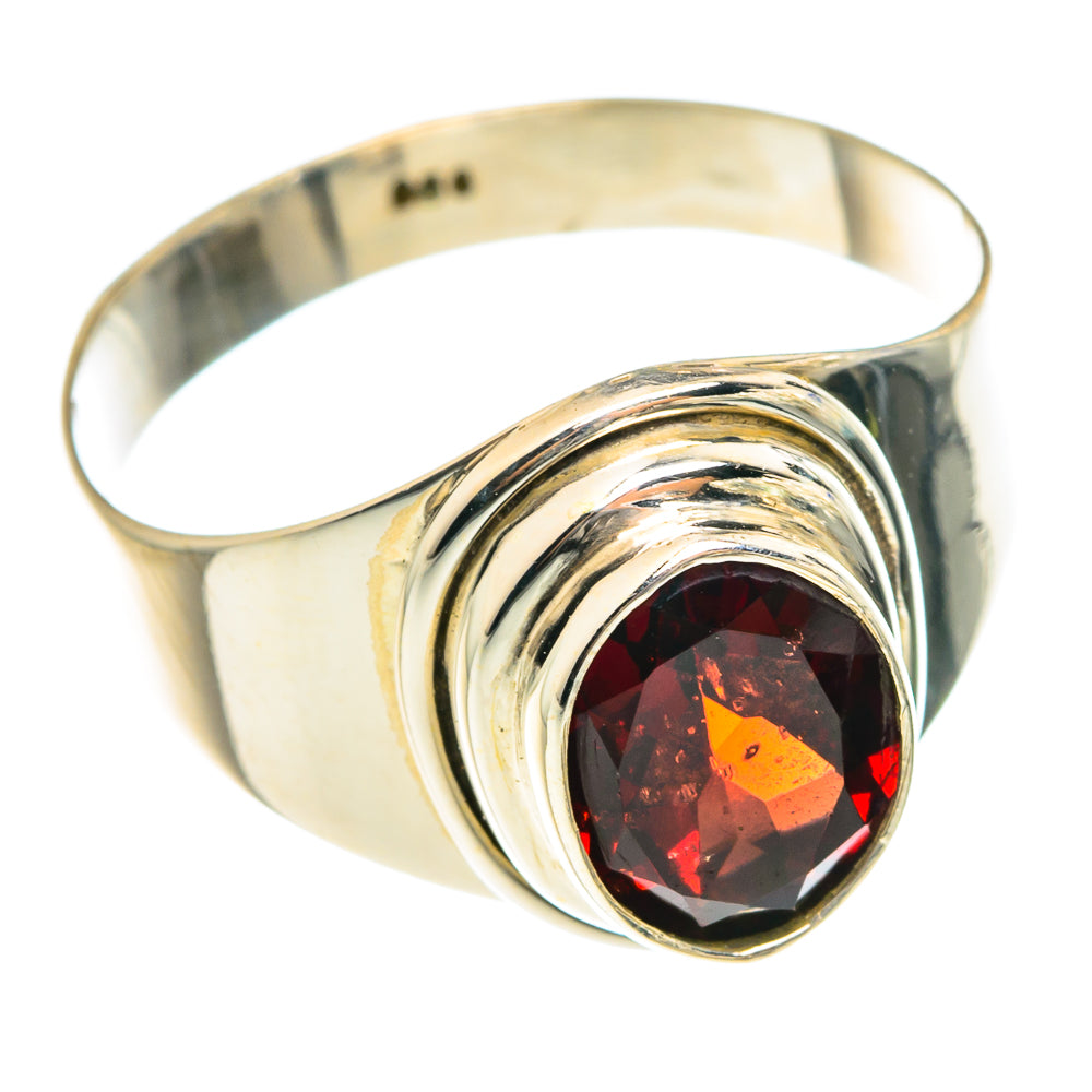 Garnet Rings handcrafted by Anasilvercos - RING75989
