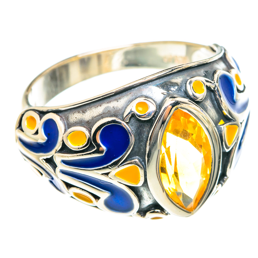 Citrine Rings handcrafted by Anasilvercos - RING75997