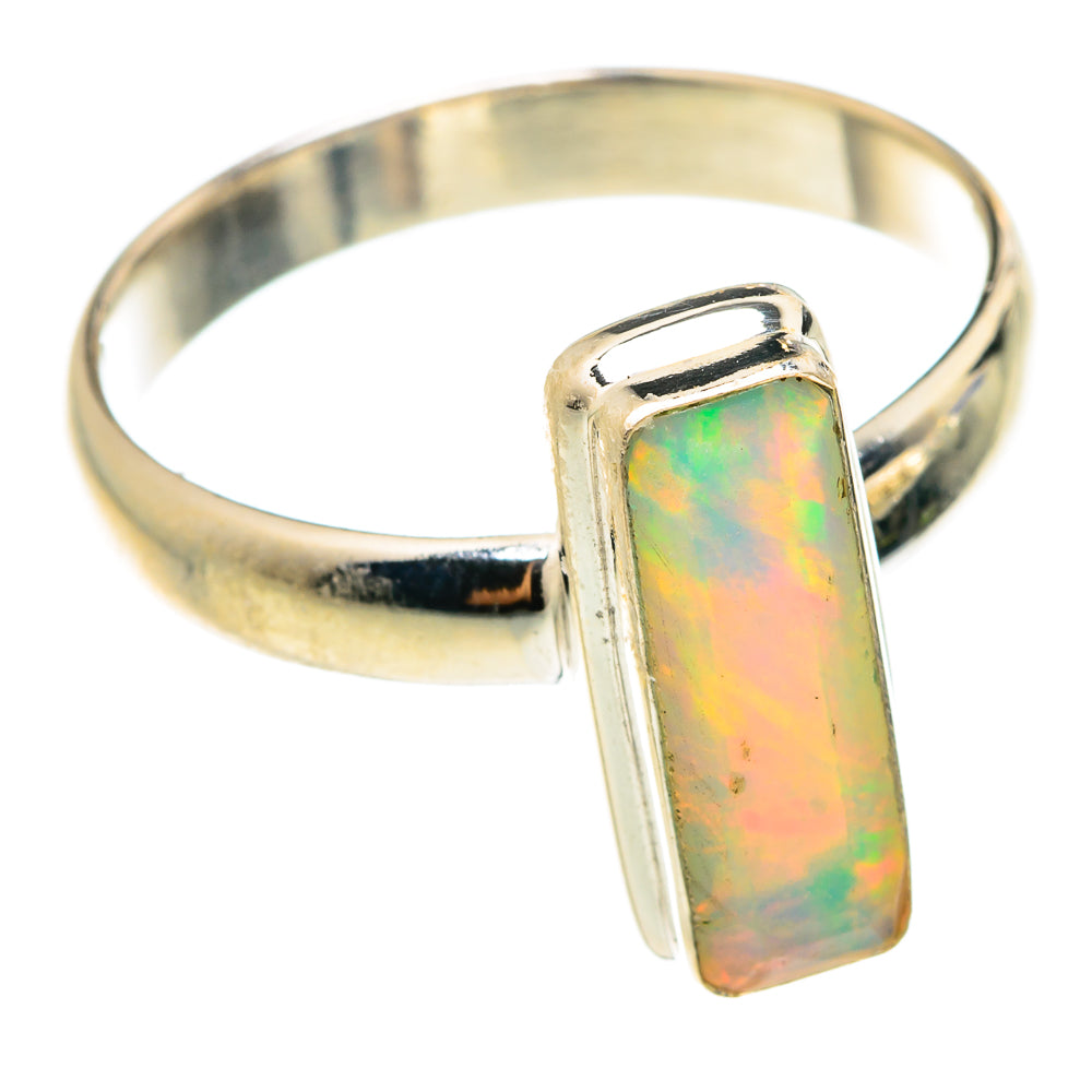 Ethiopian Opal Rings handcrafted by Anasilvercos - RING76048