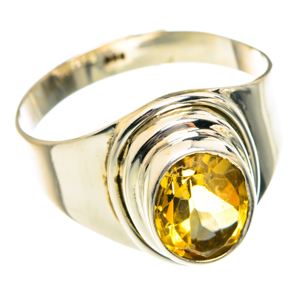 Citrine Rings handcrafted by Anasilvercos - RING76056