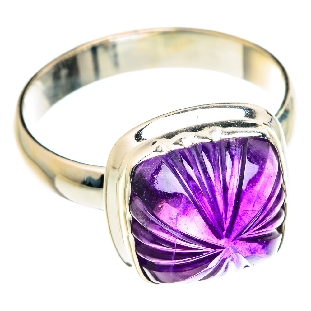 Amethyst Rings handcrafted by Anasilvercos - RING76063