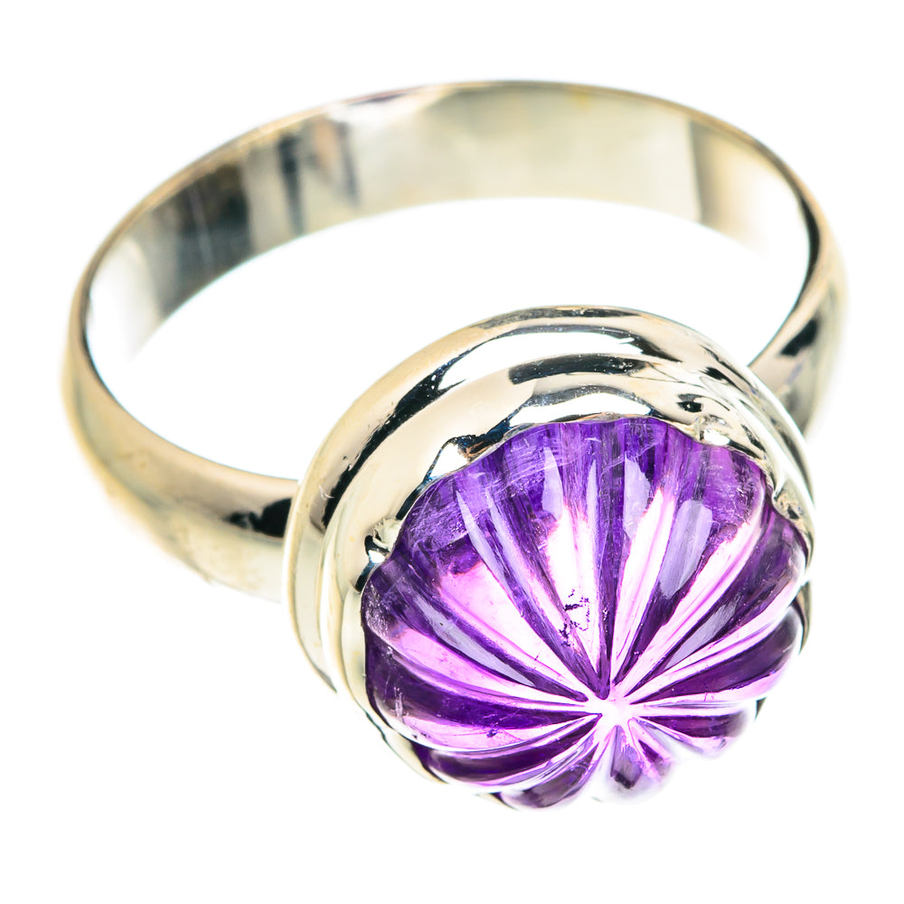 Amethyst Rings handcrafted by Anasilvercos - RING76126