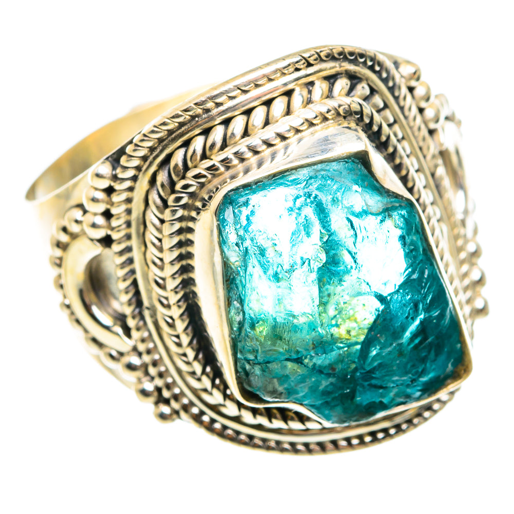 Apatite Rings handcrafted by Anasilvercos - RING76137