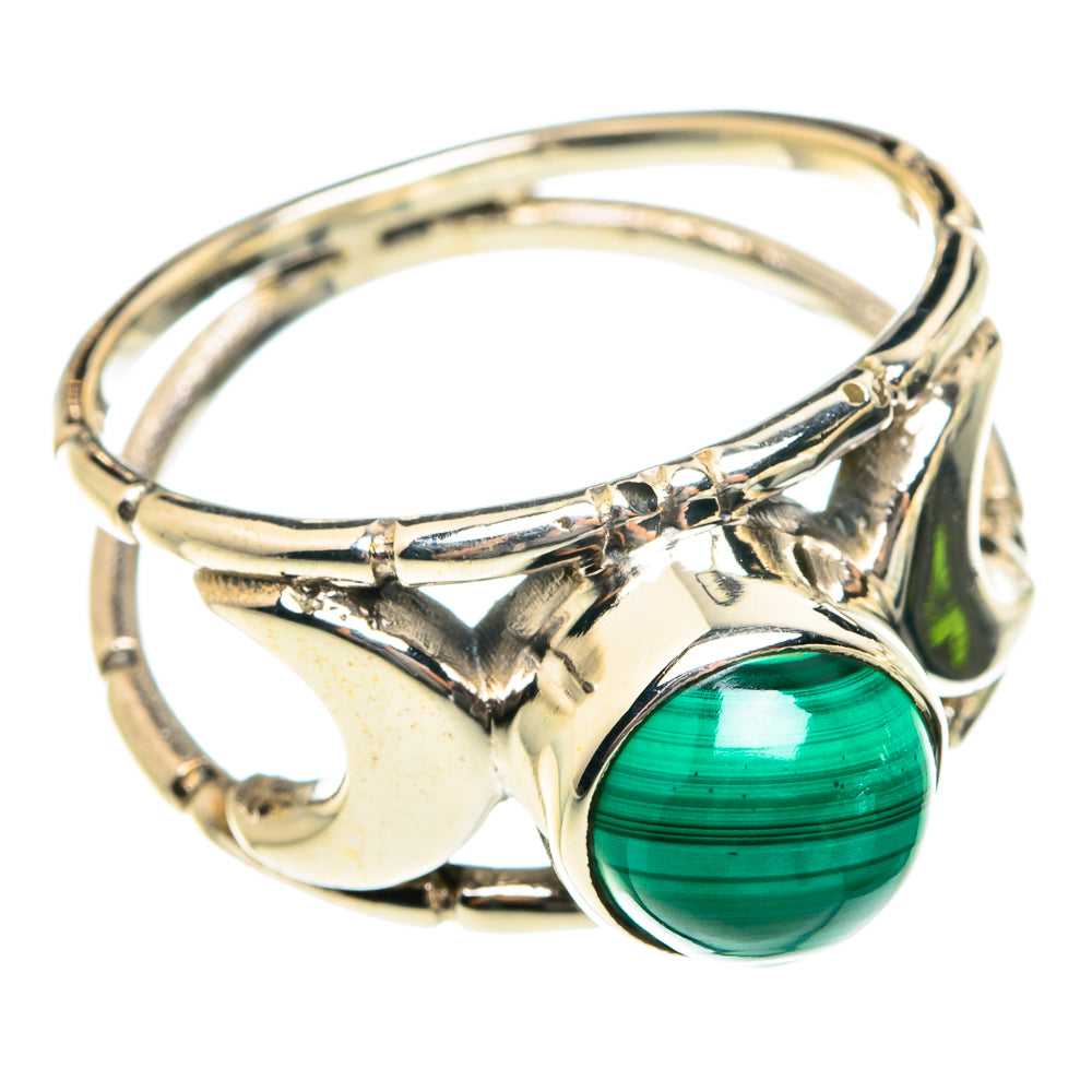 Malachite Rings handcrafted by Anasilvercos - RING76139