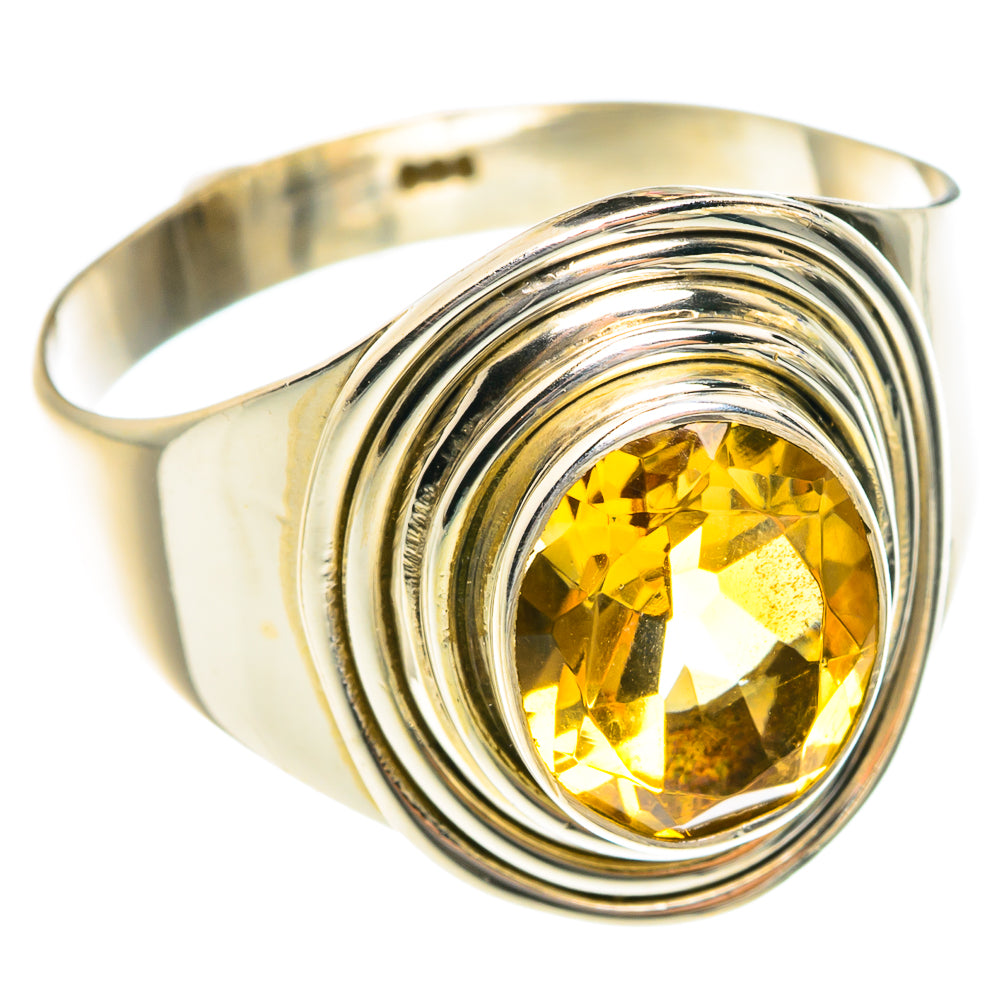 Citrine Rings handcrafted by Anasilvercos - RING76140