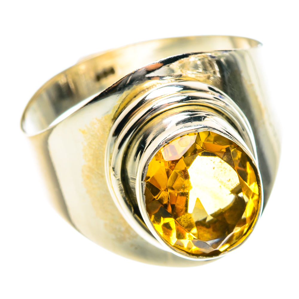 Citrine Rings handcrafted by Anasilvercos - RING76142
