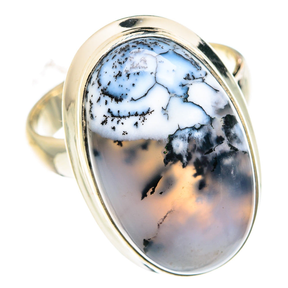 Dendritic Opal Rings handcrafted by Anasilvercos - RING76157