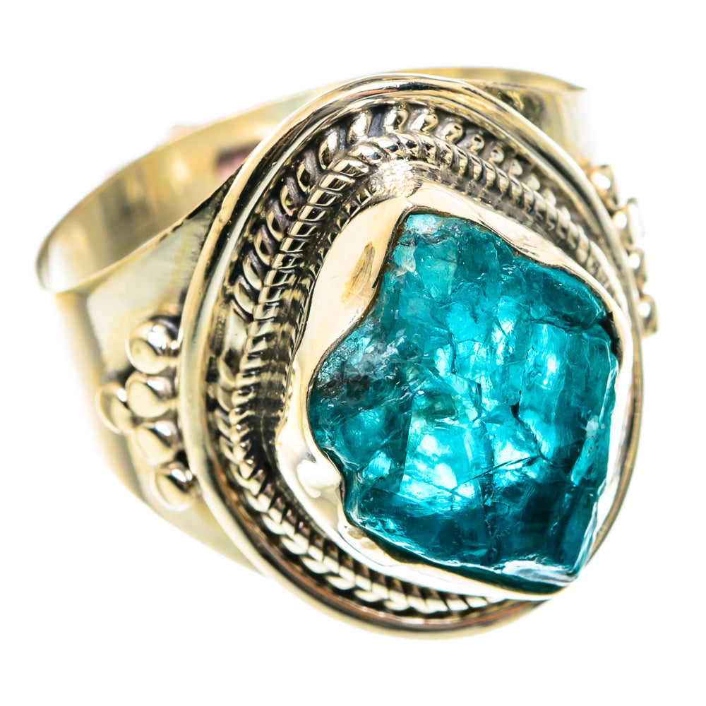 Apatite Rings handcrafted by Anasilvercos - RING76165
