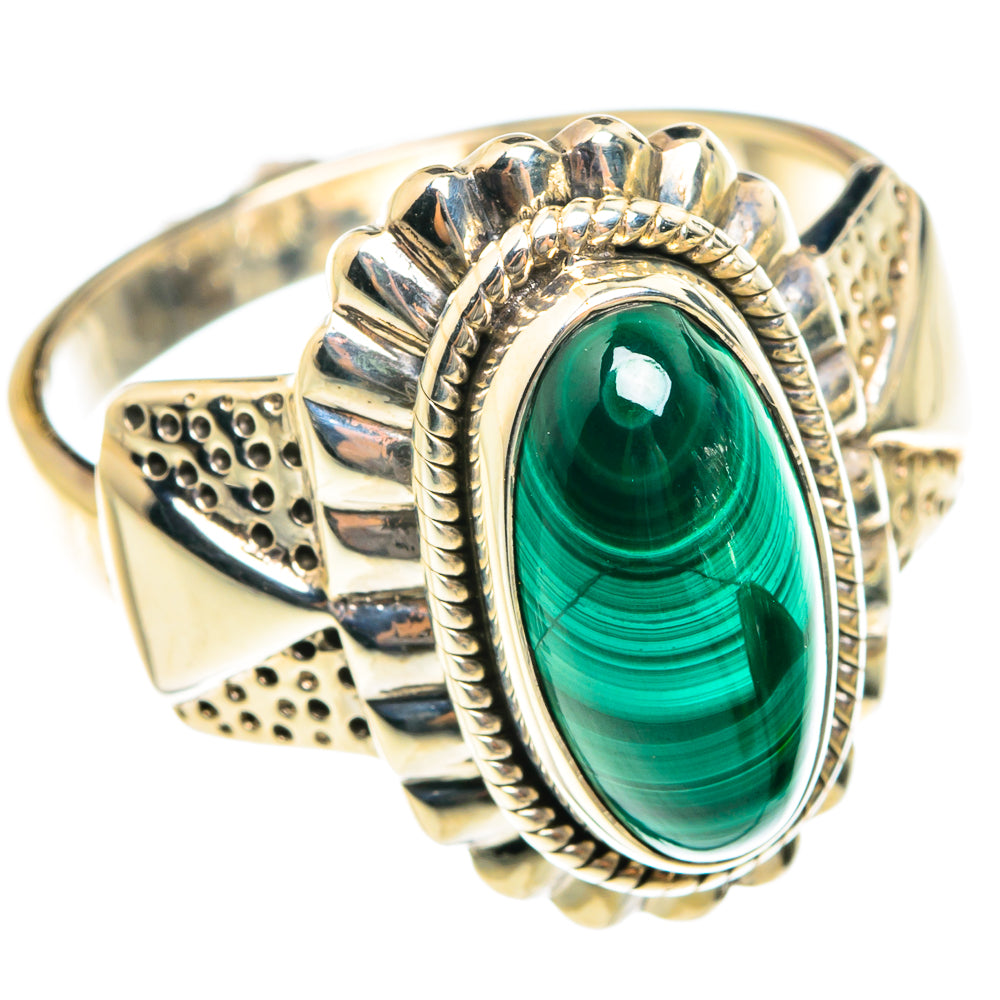 Malachite Rings handcrafted by Anasilvercos - RING76167