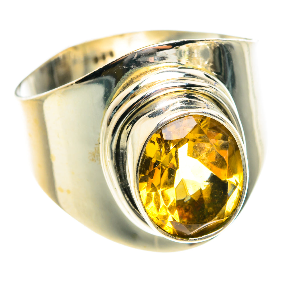 Citrine Rings handcrafted by Anasilvercos - RING76170