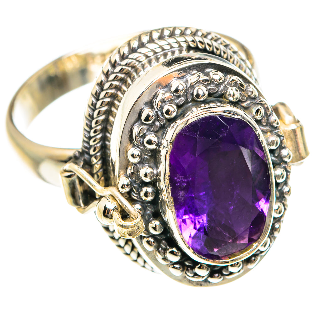 Amethyst Rings handcrafted by Anasilvercos - RING76182