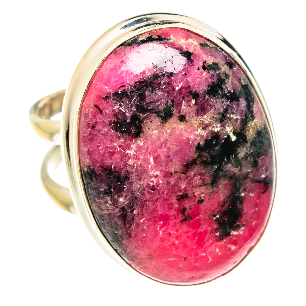 Rhodonite Rings handcrafted by Anasilvercos - RING76212