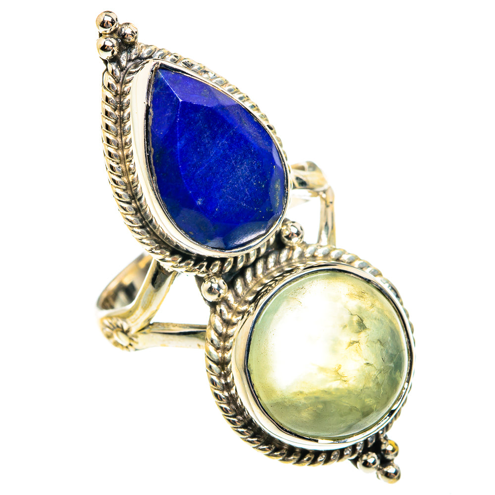 Lapis Lazuli Rings handcrafted by Anasilvercos - RING76219