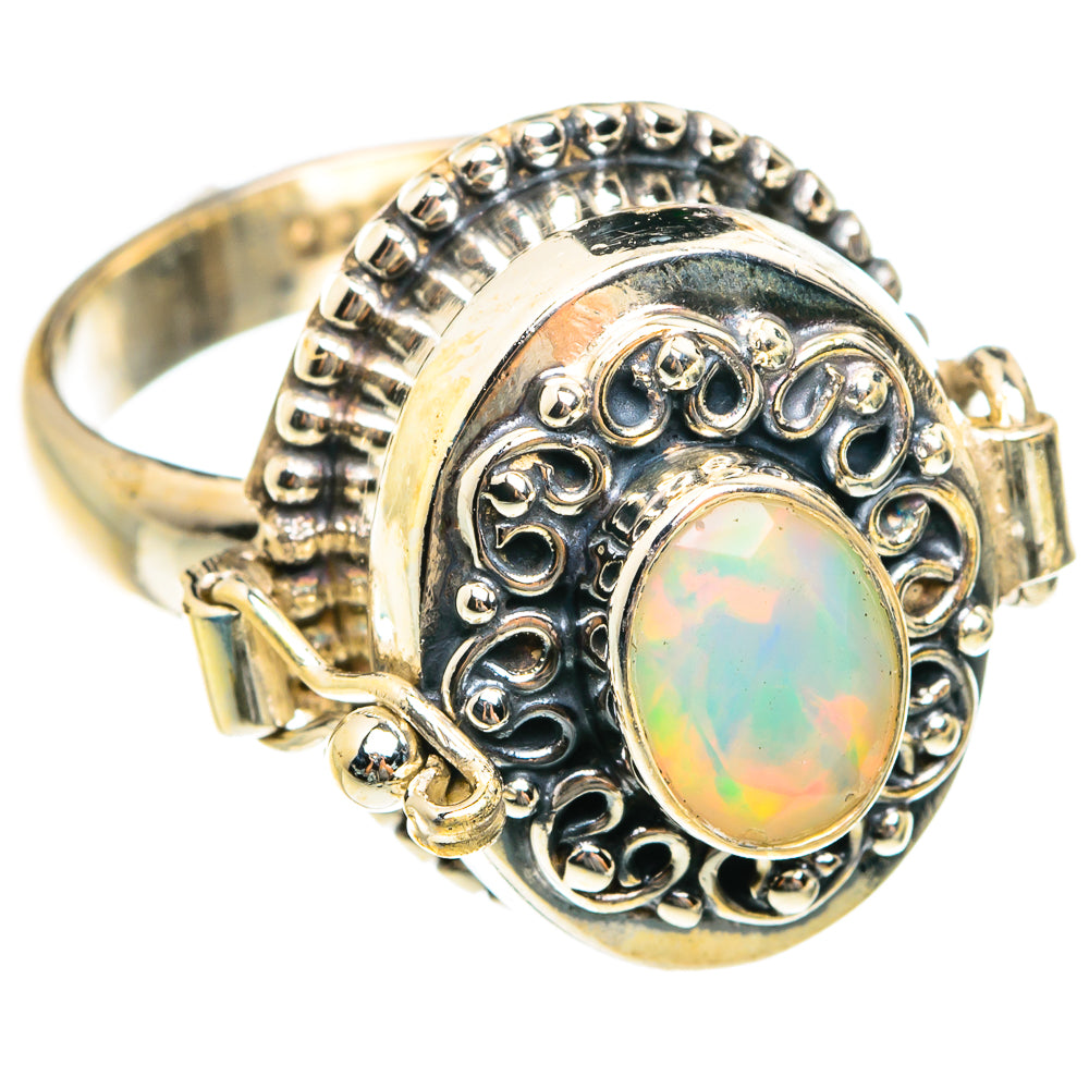 Ethiopian Opal Rings handcrafted by Anasilvercos - RING76221