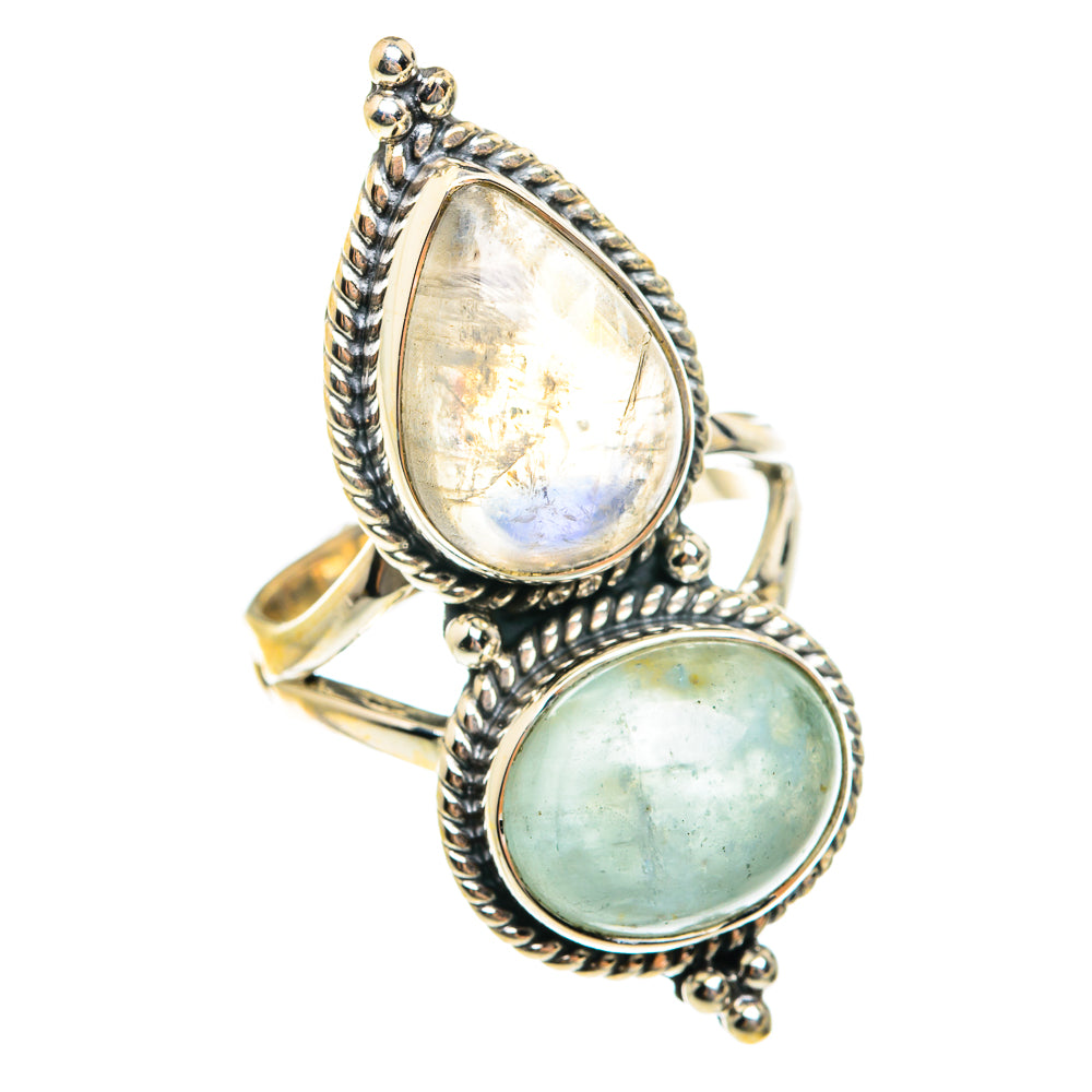 Aquamarine Rings handcrafted by Anasilvercos - RING76228