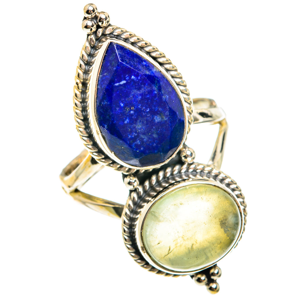 Lapis Lazuli Rings handcrafted by Anasilvercos - RING76258