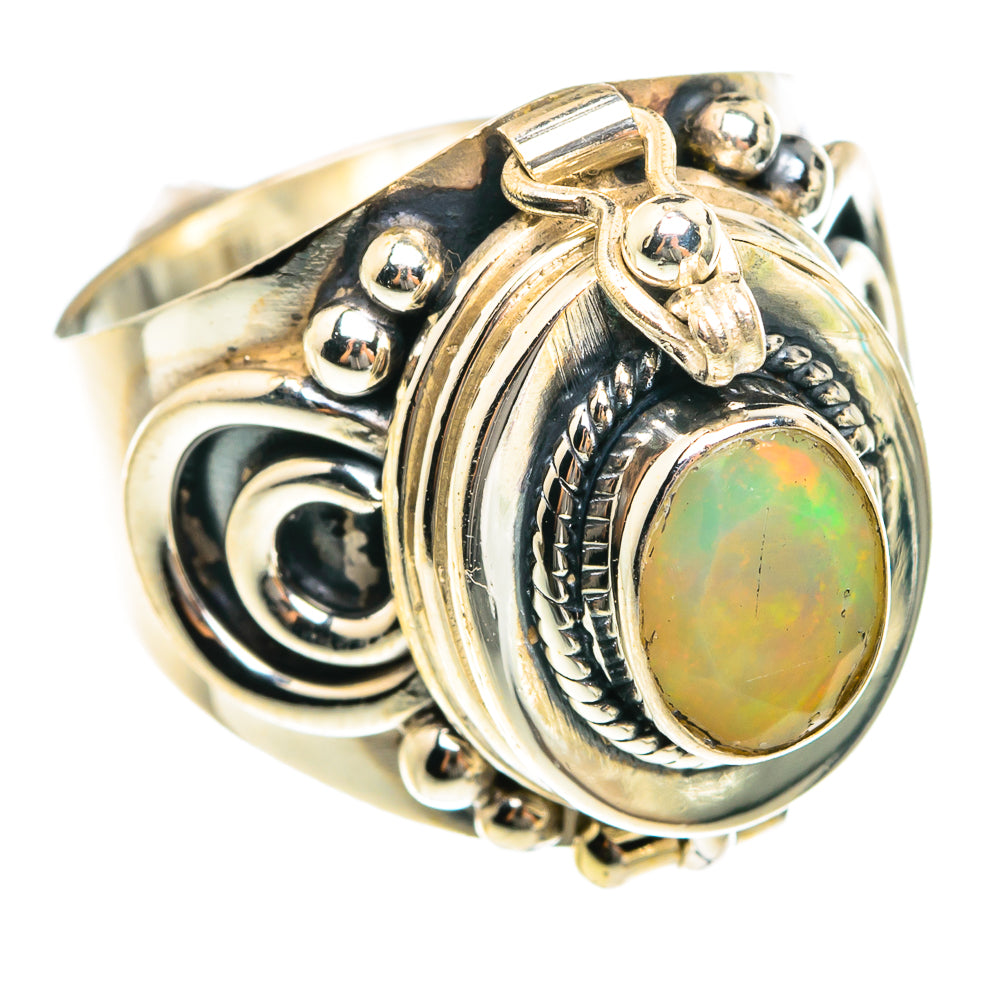 Ethiopian Opal Rings handcrafted by Anasilvercos - RING76262