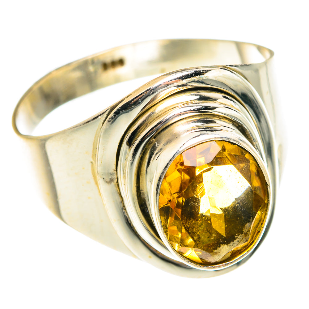 Citrine Rings handcrafted by Anasilvercos - RING76277