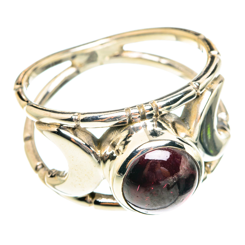 Garnet Rings handcrafted by Anasilvercos - RING76281
