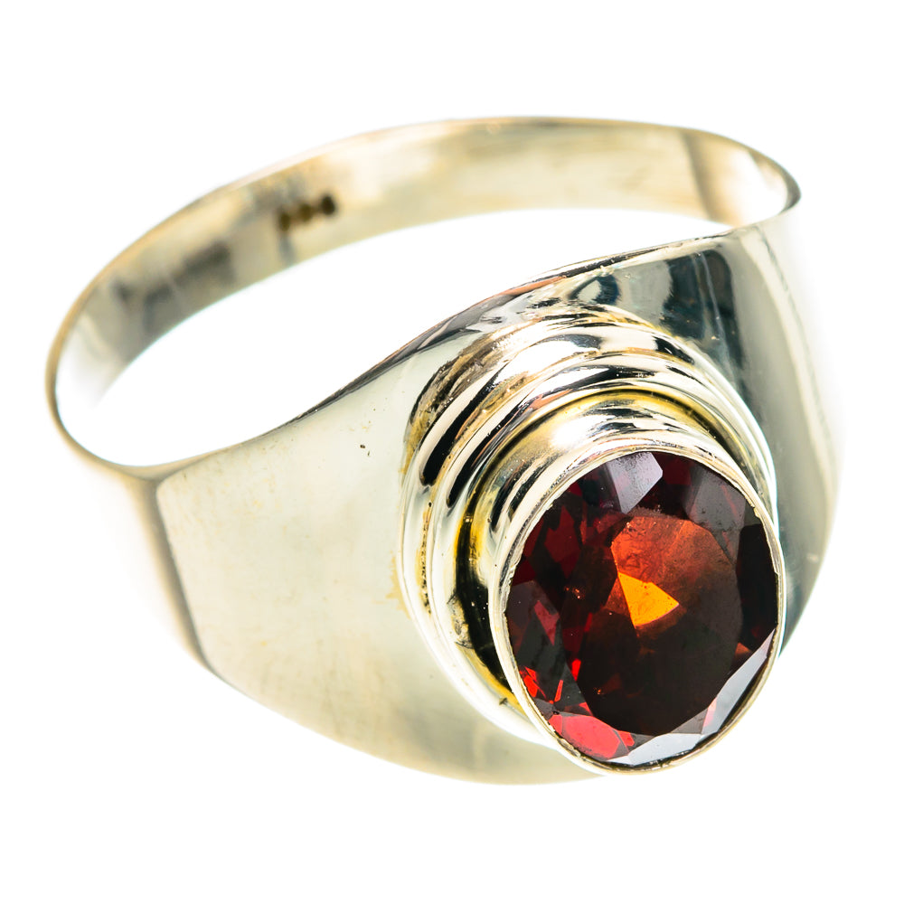 Garnet Rings handcrafted by Anasilvercos - RING76282